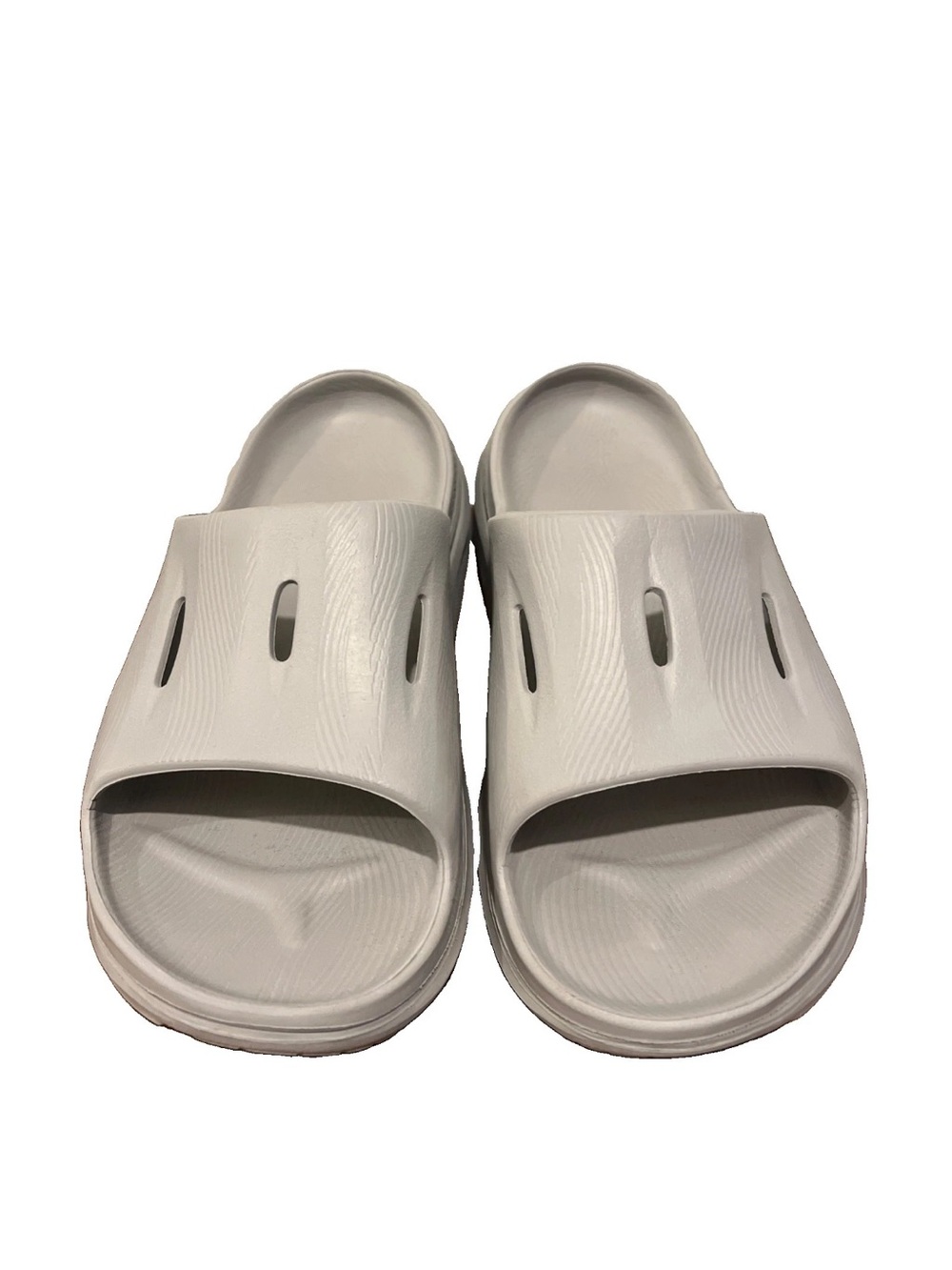 Hoka Ora Recovery Slide 3 Slides  Grey  Cushioned Sandals